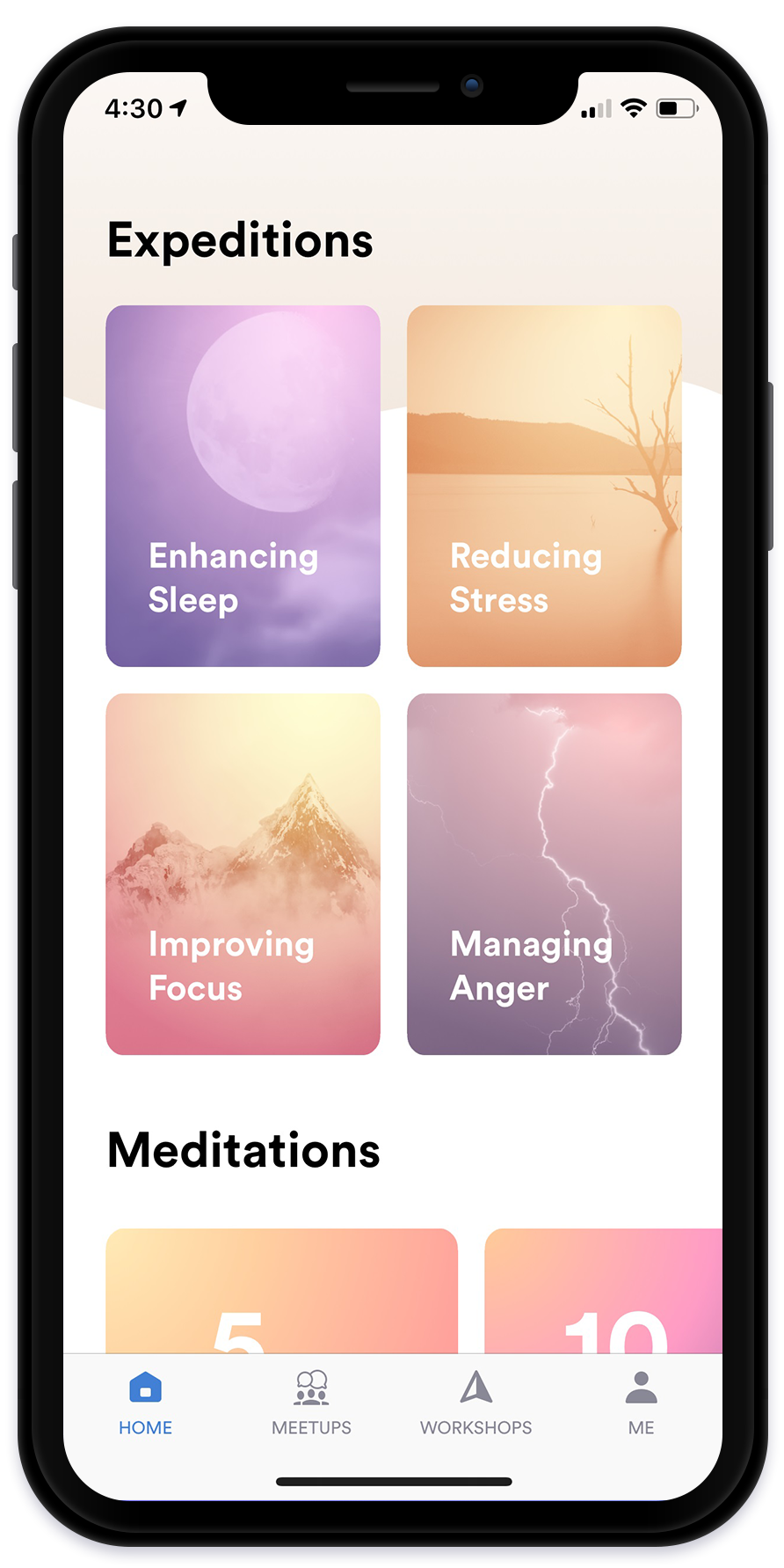 meditation app