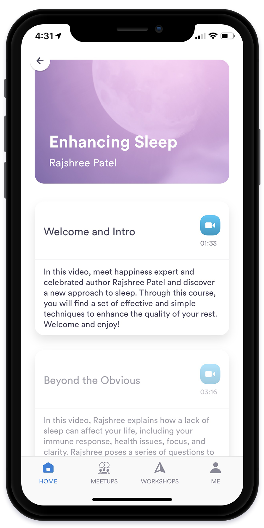 meditation app