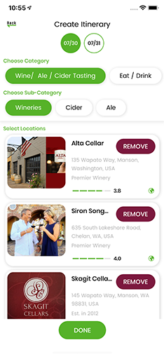 wine tasing app