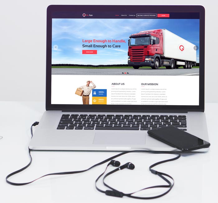 on-demand logistic website