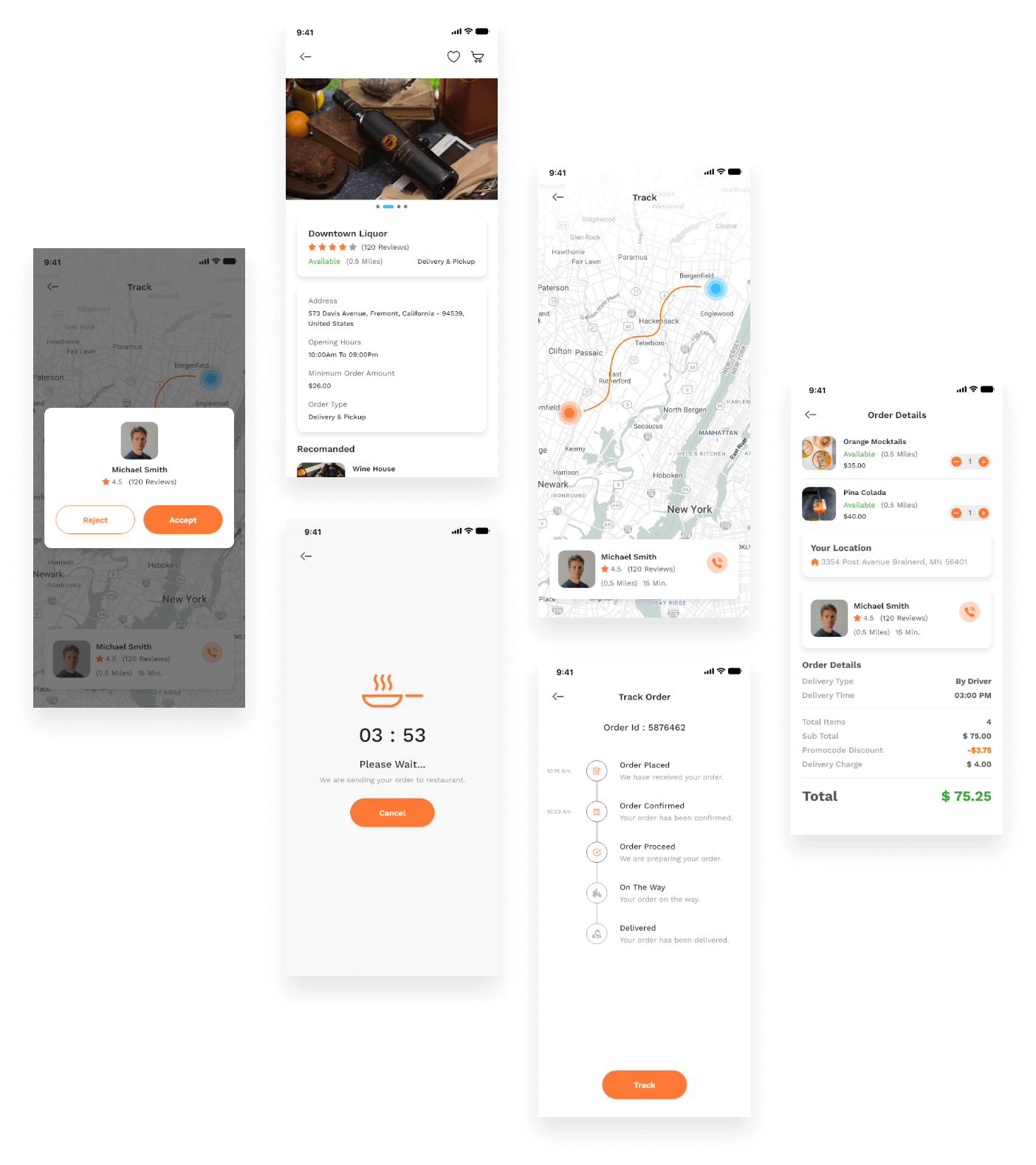 food delivery app