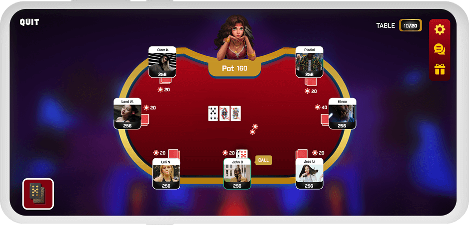 poker mobile game development
