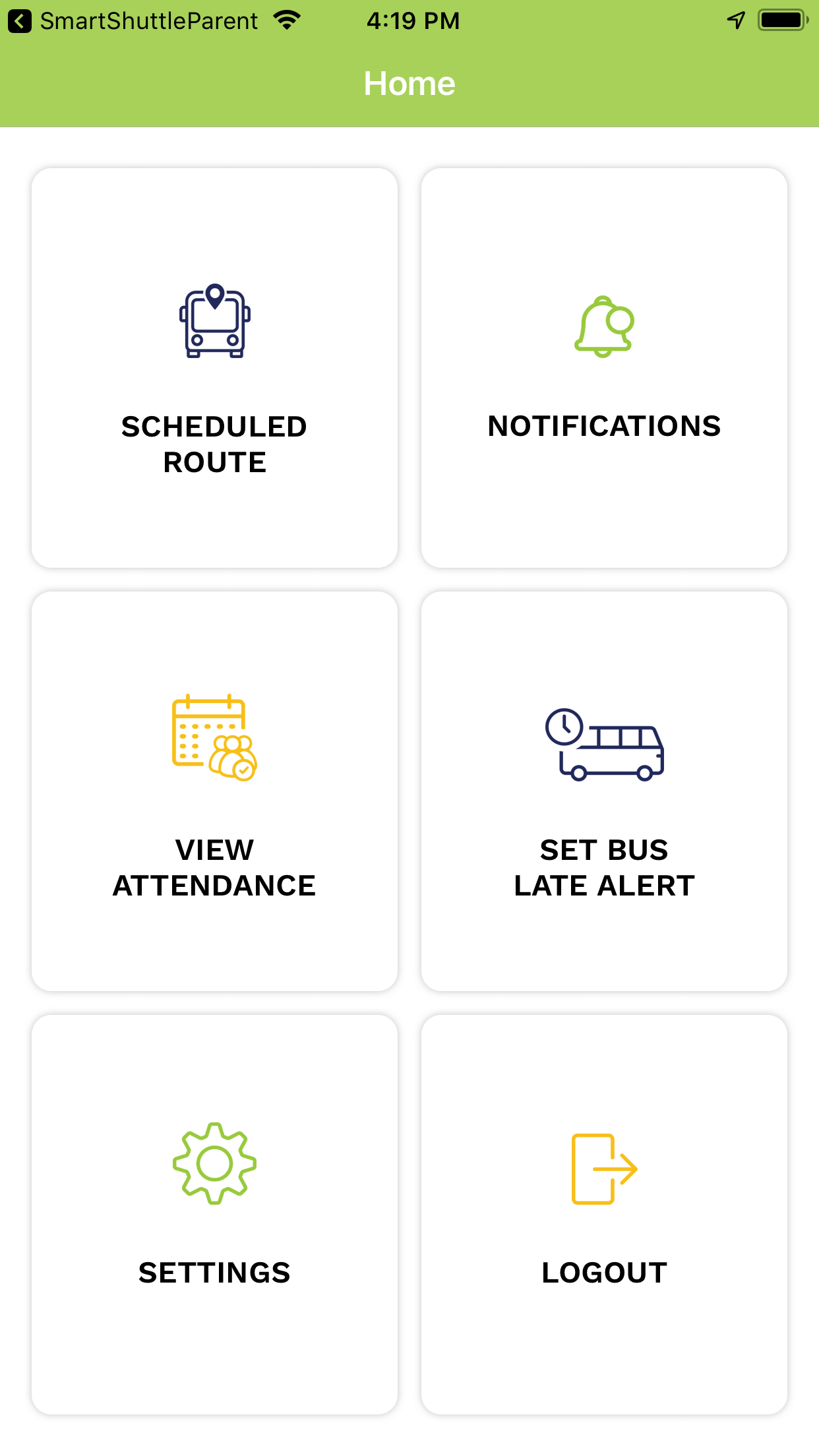 smart shuttle on demand transportation app