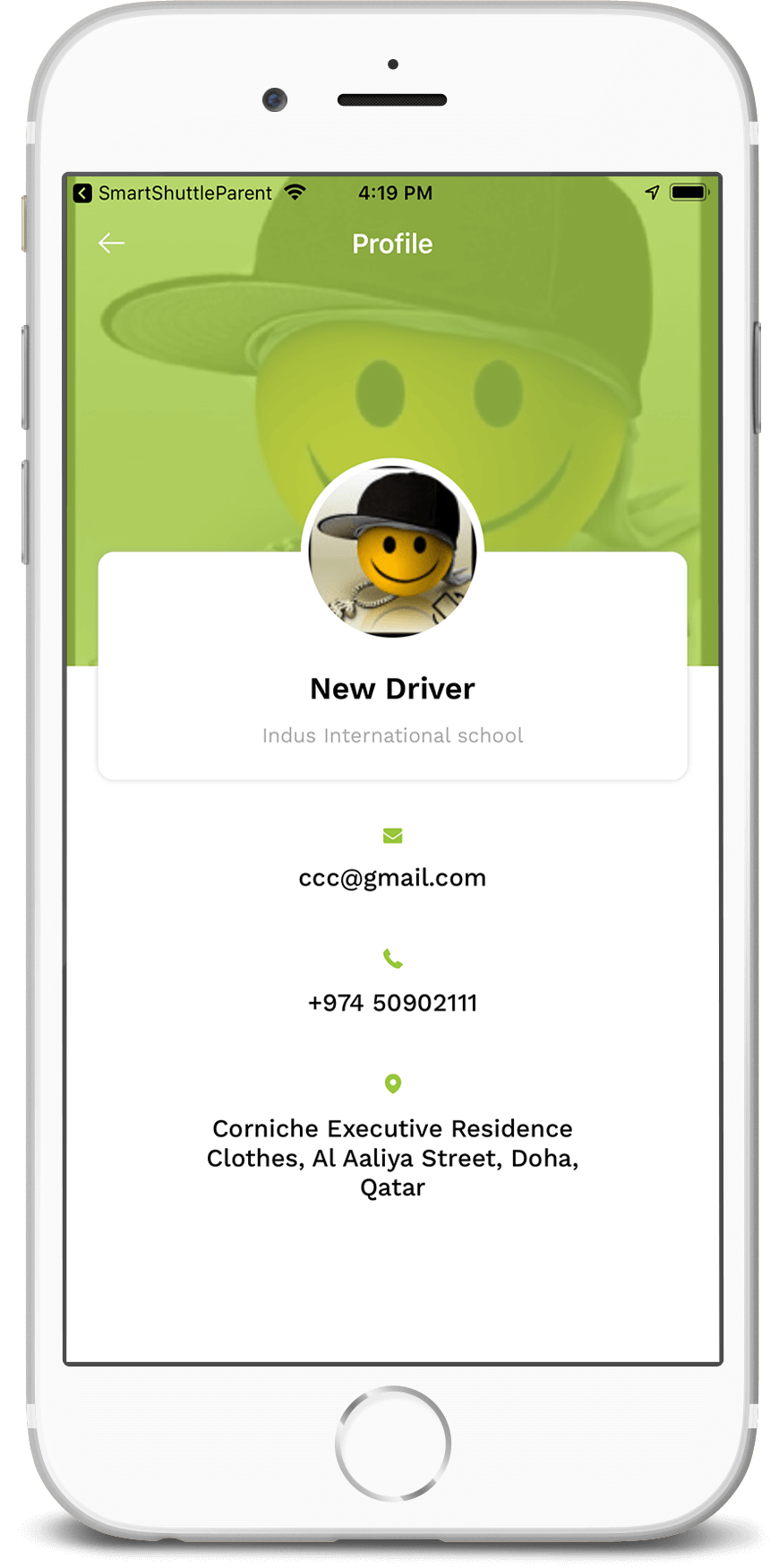 driver profile
