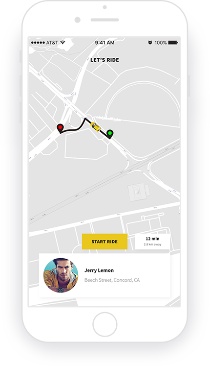 taxi driver app