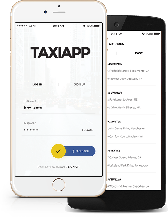 taxi app development