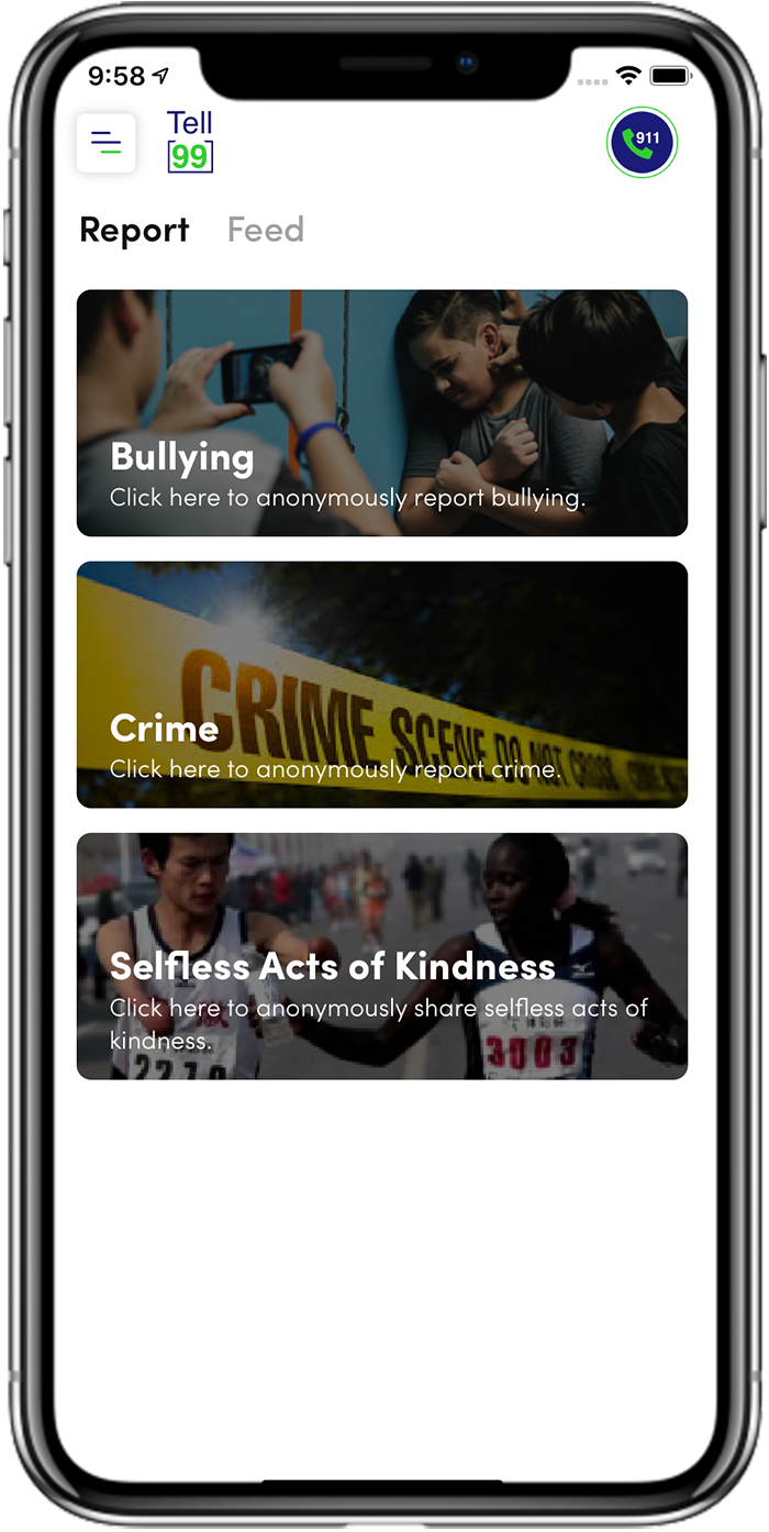 tell99 crime reporting app