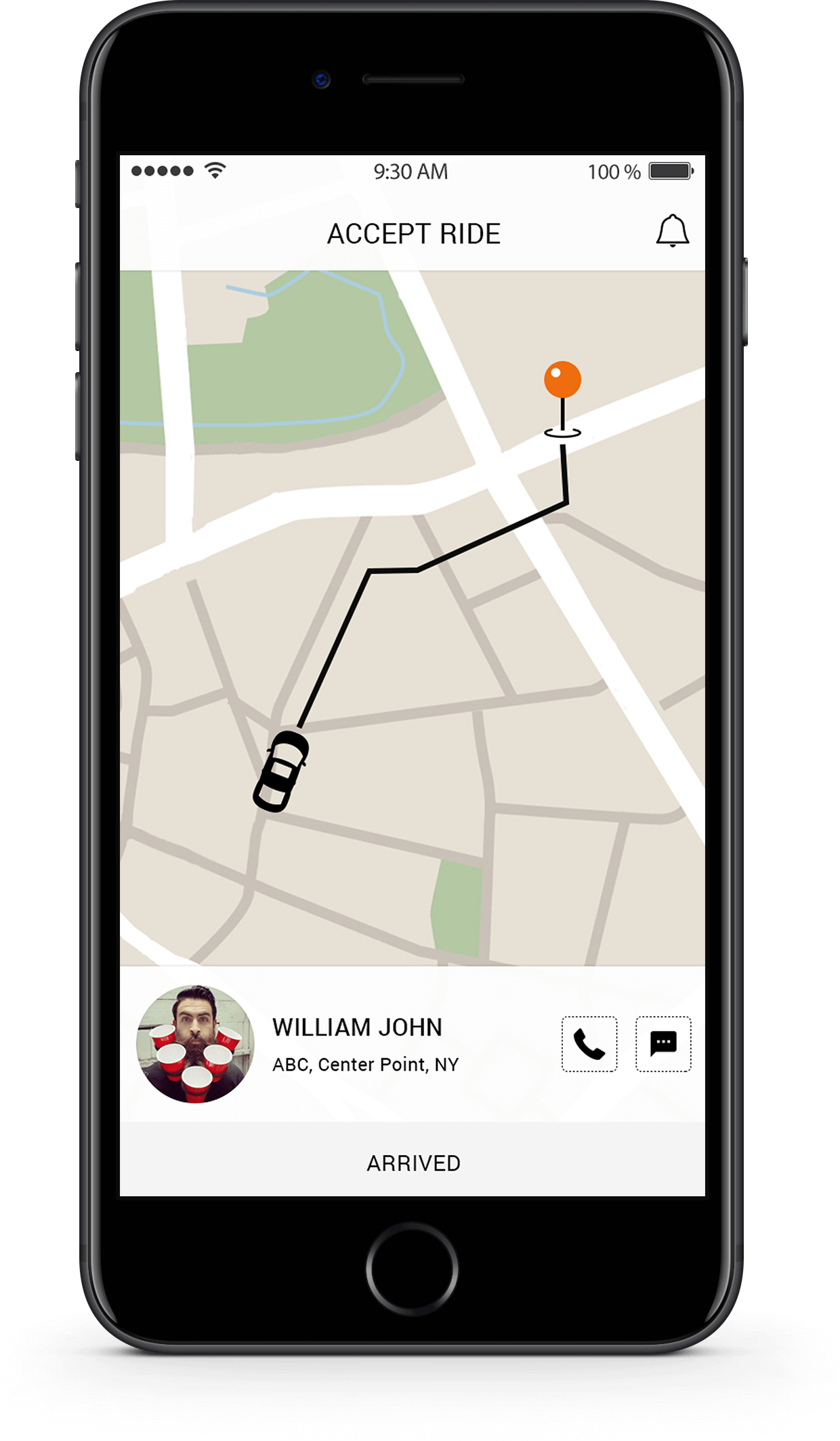 driver app for taxi booking