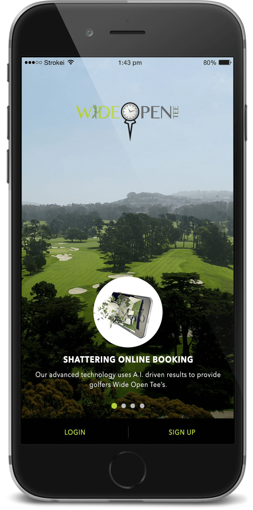 golf ground booking app