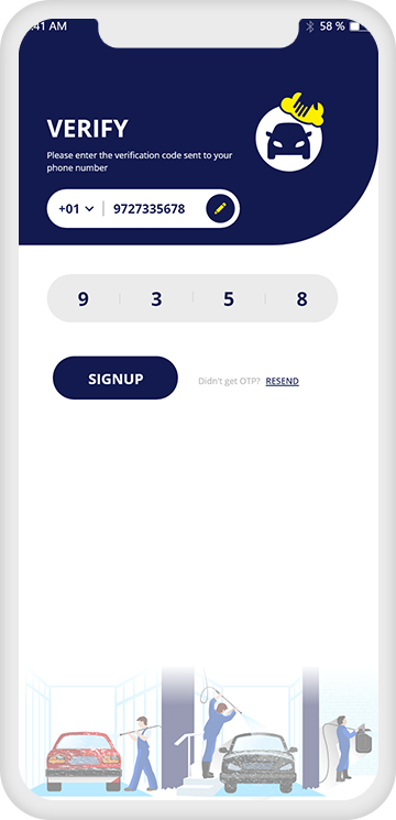 car wash booking app