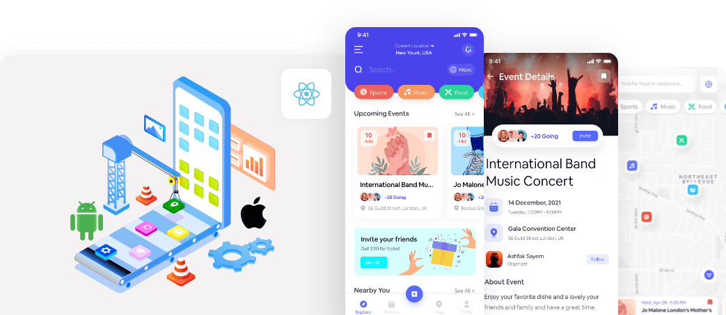 React Native App Development react native app development
