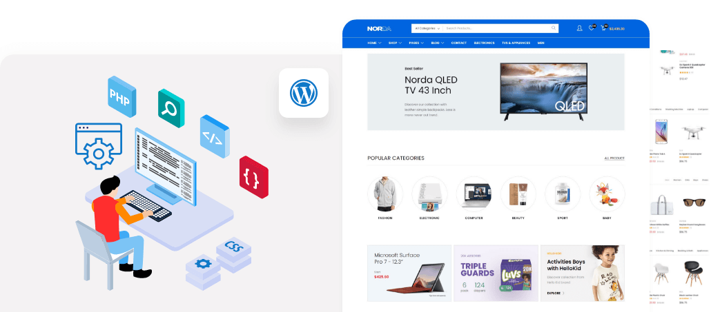 WordPress Development wordpress development