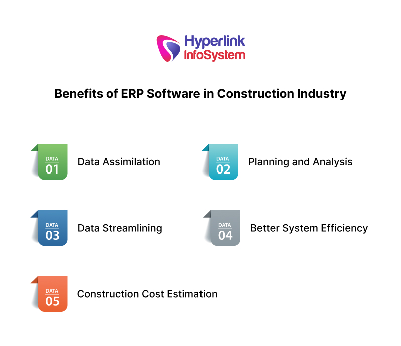 main benefits of erp software in construction industry