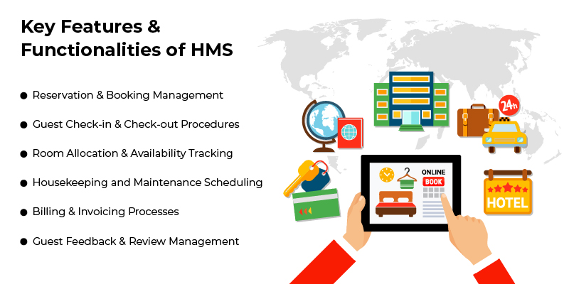 Kky features and functionalities of hms